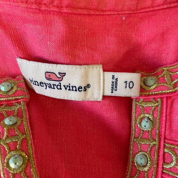 Pink Vineyard Vines Shift Dress - Picture 2 of 3